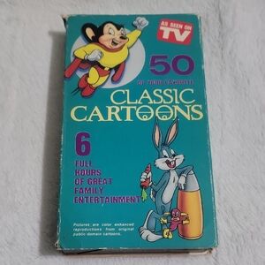 50 of Your Favorite Classic Cartoons VHS